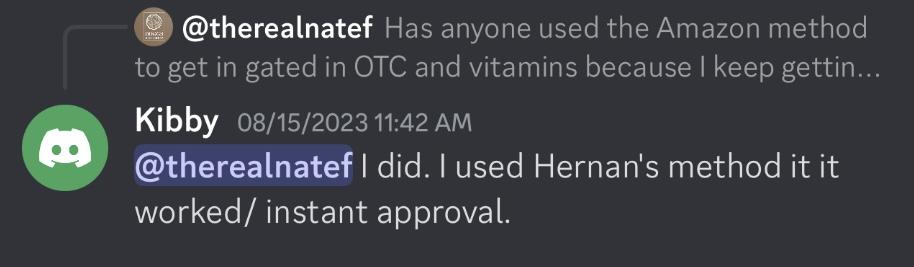 Online arbitrage leads result from My OA Leads member